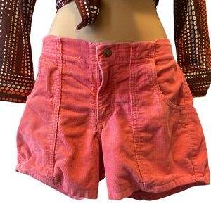 American Apparel  Corduroy Shorts Pink